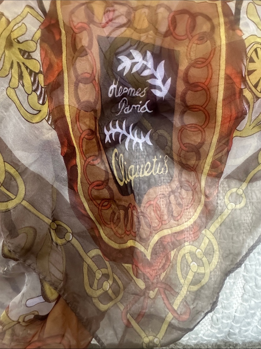 HERMES Cliquetis Scarf - Picture 2 of 7